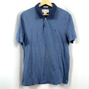 Original Penguin Blue Polo Shirt L